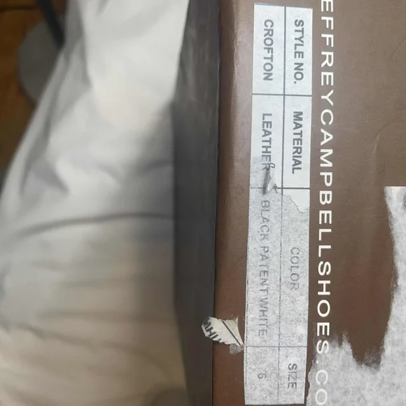 Jeffrey Campbell Ibiza Handmade Black And White Platform Patent Leather Heels - Picture 11 of 11